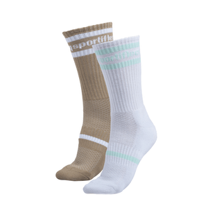 CALCETIN LE COQ SPORTIF BIPACK CREW ADULTO UNISEX