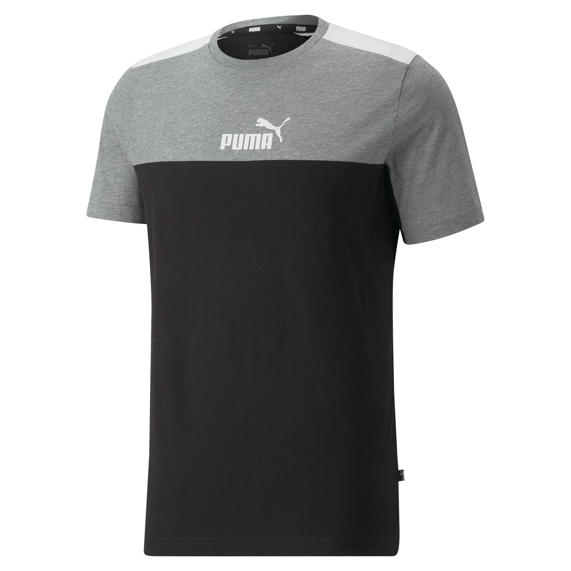 POLERA PUMA ESS BLOCK TEE HOMBRE