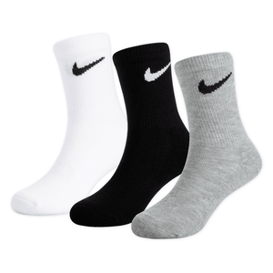 CALCETIN NIKE KIDS NIKE BASIC PACK CREW 3 PK NIÑO