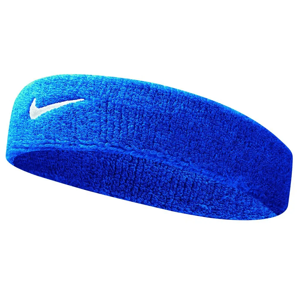 CINTILLO NIKE JR NIKE SWOOSH HEADBAND AZUL ADULTO