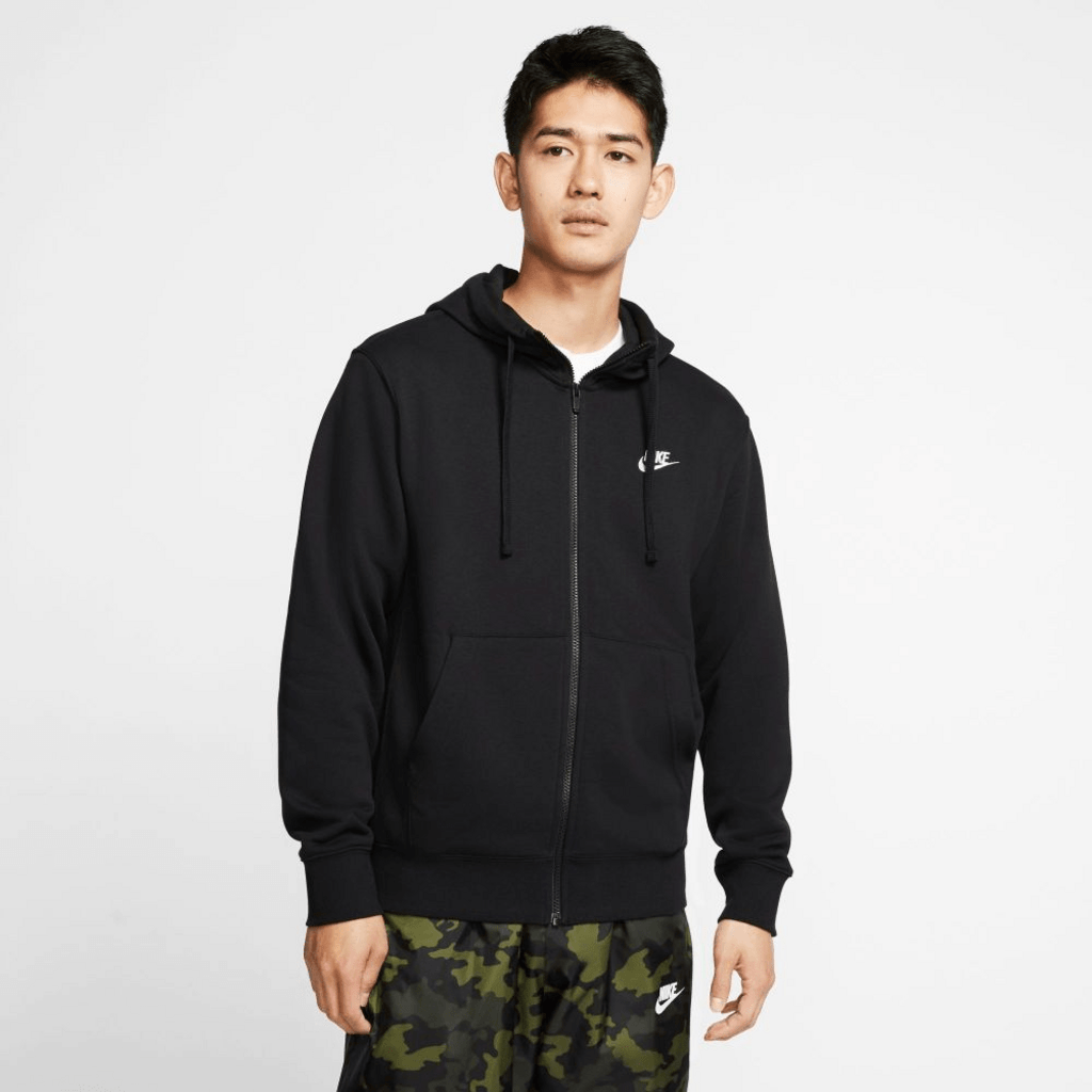 POLERON NIKE M NSW CLUB HOODIE FZ FT HOMBRE